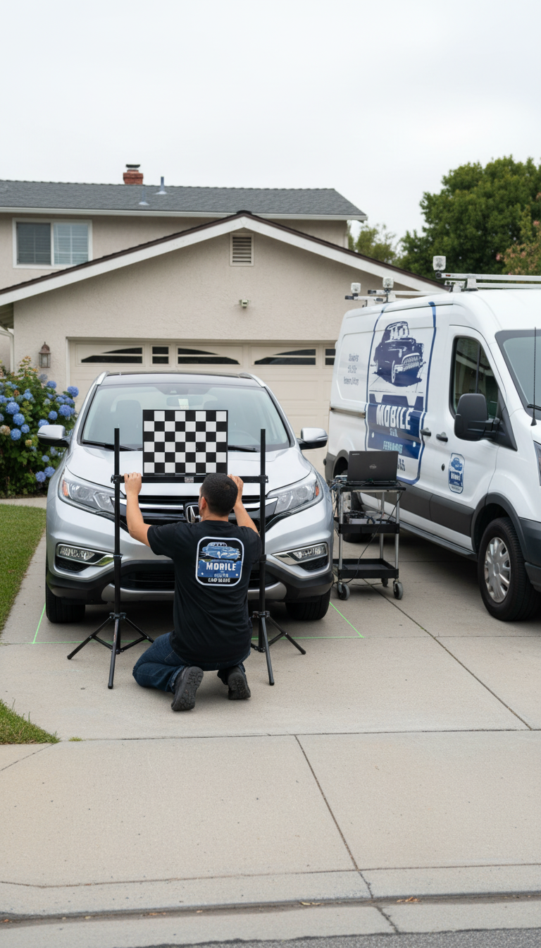 ADAS Calibration in Mission Hills, CA by Mobile San Fernando Car Glass