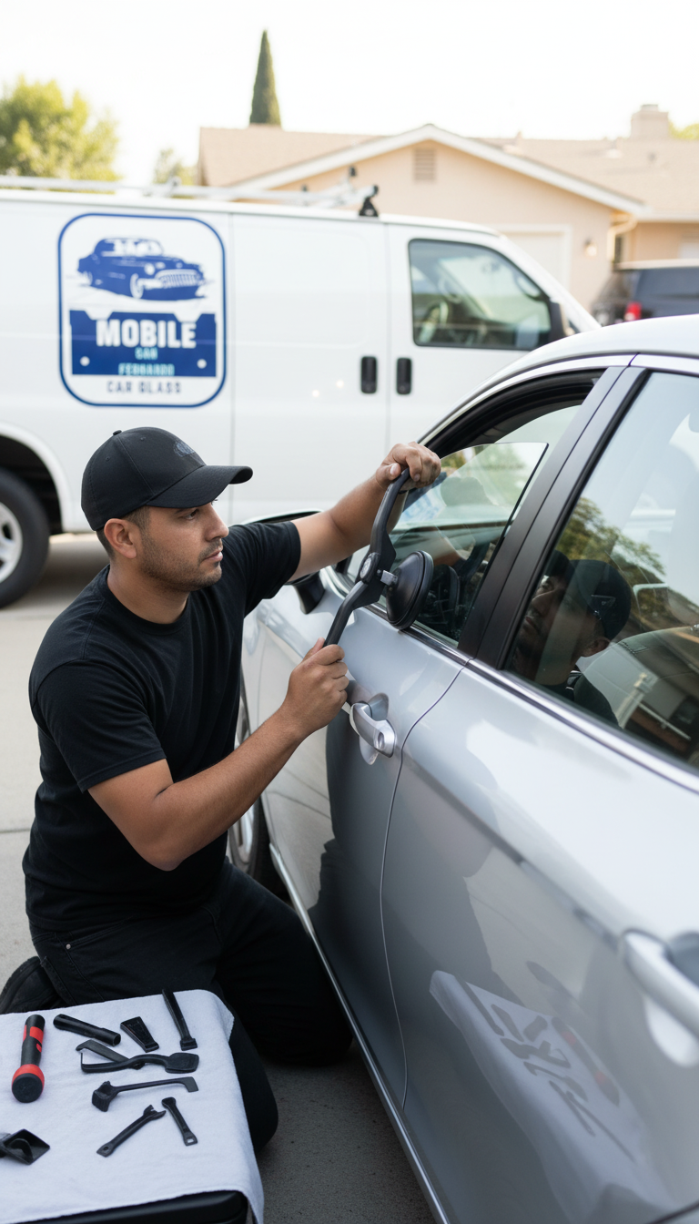Car Window Replacement in Mission Hills, CA by Mobile San Fernando Car Glass
